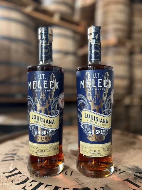 J.T. Meleck American Rice Whiskey Cask Strength SB No 690 Bourbon Together 750ml